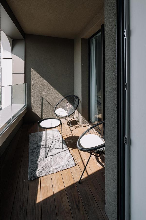 Skau Blue Residence In Sky Park 21 Floor 2 Tower Panoramic View Free Parking Bratislava Eksteriør billede